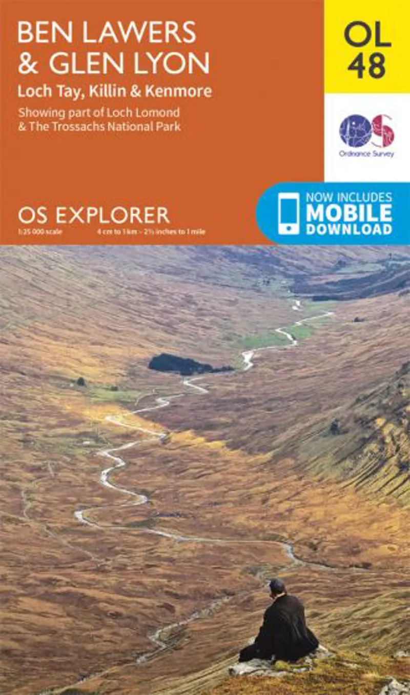 OS Explorer Map 48 - Ben Lawers and Glen Lyon